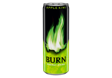Enerģijas dzēriens BURN Apple Kiwi 0,25L D