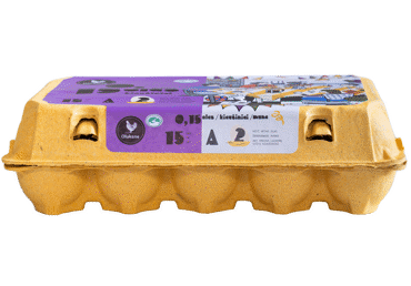 Kūtī dētas olas S/M OLUKSNE 15gab. - 2