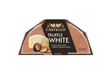 Siers CASTELLO baltais ar trifelēm 150g