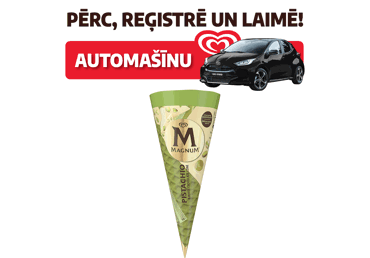 Saldējums pistāciju un balto šokolādi MAGNUM 82g - 1