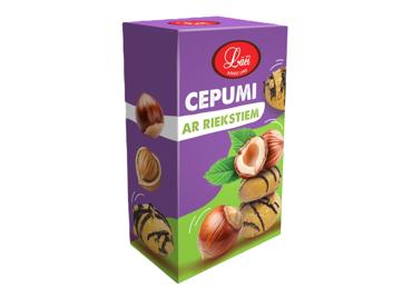 Biskvīta cepumi ar riekstiem LĀČI 70g