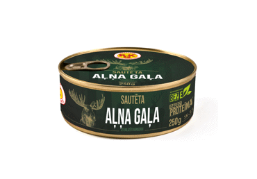 Sautēta aļņa gaļa RGK 250g