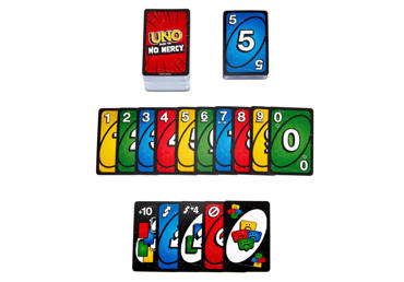 Galda spēle UNO No Mercy kārtis - 2