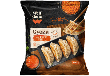 Gyoza ar cūkgaļu WELL DONE 400g