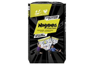 Autiņbiksītes PAMPERS Ninjamas S. JP S7 10gab.