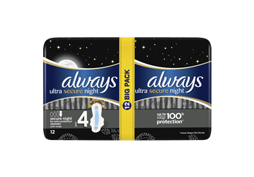 Higiēniskās paketes ALWAYS ULTRA DUO 12gab.