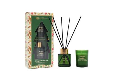 Mājas aromāts + aromātiska svece GingerCookies