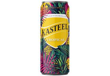 Alus KASTEEL Tropical 7% 0,33L skārdenē D
