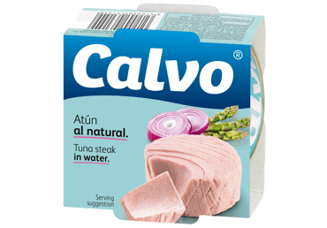 Tunzivs steiks savā sulā CALVO 160g