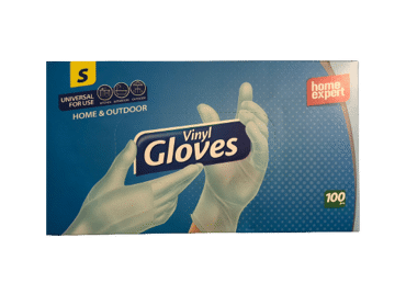 Vinila cimdi 100gab. S izmērs