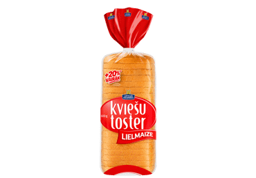 Kviešu tostermaize Lielmaize LATVIJAS MAIZNIEKS 600g