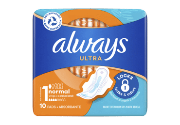 Higiēniskās paketes ALWAYS NORMAL PLUS 10gab. - 1