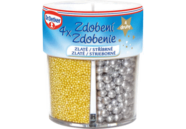 Dekori zelta un sudraba DR. OETKER 81g