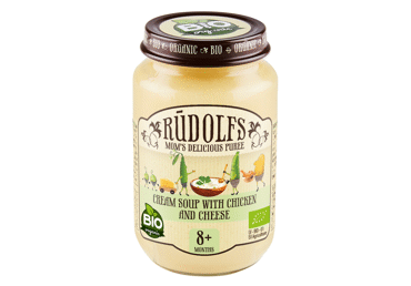 Biezenis RŪDOLFS krēmzupa vista ar sieru 8+ 190g