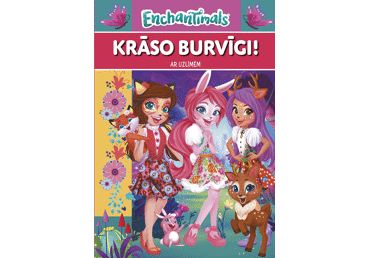 Grāmata Enchantimals. Krāso burvīgi!