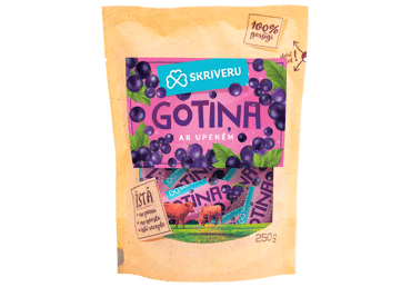 Piena konf.ar upenēm SKRĪVERU 250g