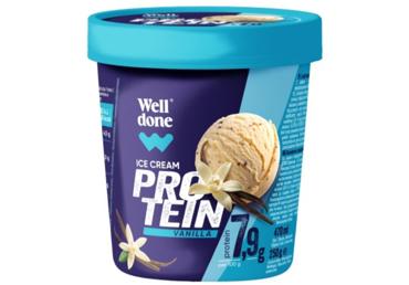 Proteīna saldējums ar vaniļas garšu WELL DONE 250g