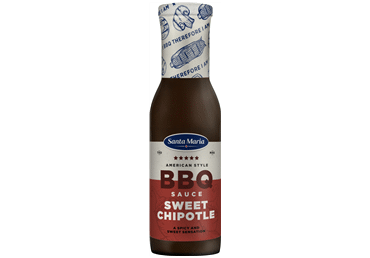 BBQ mērce SANTA MARIA ar čipotles pipariem 355g