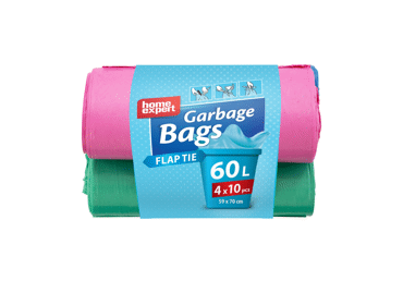 Atkritumu maisi ar atloku, 60l, 4x10gab.