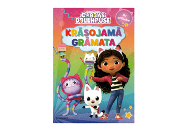 Krāsojamā grāmata.Gabby's Dollhouse