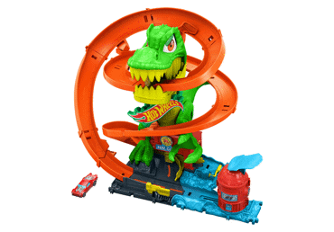 Rotaļu trase HOT WHEELS ugunsdzēsēju depo - 2