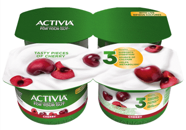 Jogurts ACTIVIA ķiršu 4x120g