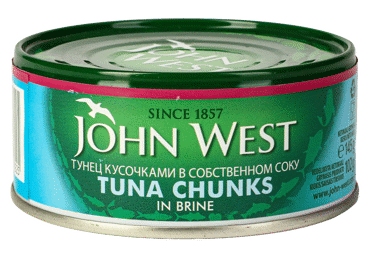 Tunzivs gabaliņi savā sulā JOHN WEST145g