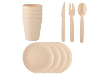Trauku komplekts ILAJA Beige 20gab.