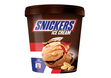 Saldējums Snickers Ice Tube Caramel 335g