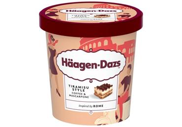 Tiramisu saldējums HAAGEN DAZS 346g