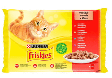 Friskies Kaķu konservi FRISKIES gaļas izlase 4x85g
