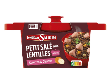 Cūkgaļas sautējus ar lēcām WILLIAM SAURIN 400g