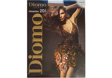 Siev. zeķb. DIOMO ATTRACTION 20 visone 3
