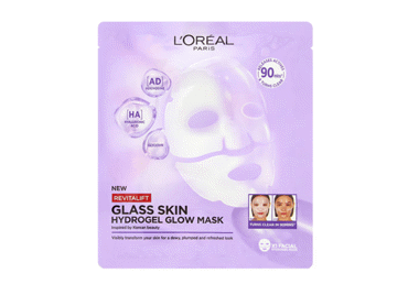 Sejas maska L'OREAL Revitalift Glass Skin