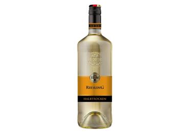 Vīns HXM RIESLING pussausais 10,5% 1L