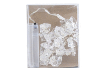 Virtene iekštelpām 20LED balta ELEMENTS