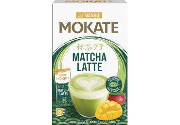 Šķīstošais dzēriens MOKATE Matcha mango 6x14g