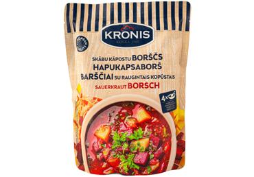 Borščs skābu kāpostu KRONIS 530g - 1