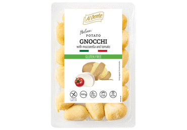 Gnoči ar tomātiem un Mocarellu bez glutēna AL DENTE 500g
