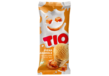 Saldējums karameļu TIO 80g