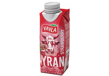 Skābpiena dzēriens Ayran YAYLA zemeņu 250ml