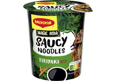 Ātri pagatavojami makaroni MAGGI Magic Asia ar teriyaki 75g