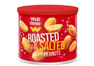 Zemesrieksti WELL DONE grauzdēti sālīti 140g