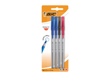 Lodīšu pildspalvas BIC zilas 4gab.