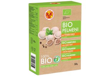Pelmeņi BIO ar tītara gaļu RGK 500g