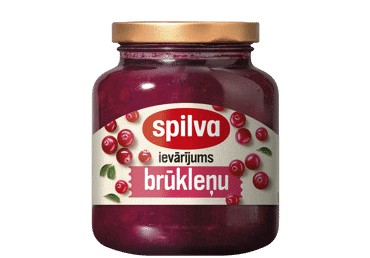 Brūkleņu ievārījums SPILVA 380g