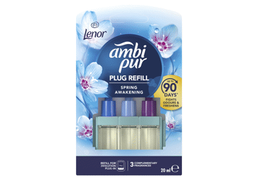 Elektriskā gaisa atsvaidzinātāja komplekts AMBI PUR Spring 20ml