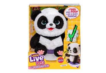 Plīša rotaļlieta LITTLE LIVE PETS panda 25cm - 1