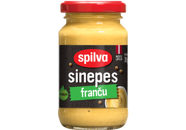 Sinepes SPILVA Franču 200g