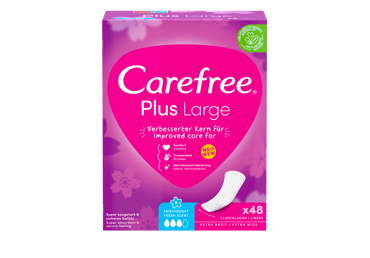 Ikdienas ieliktnīši CAREFREE Large Fresh 48gab.
